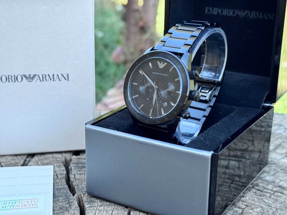 Emporio Armani AR11242 – Чисто нов мъжки хронограф
