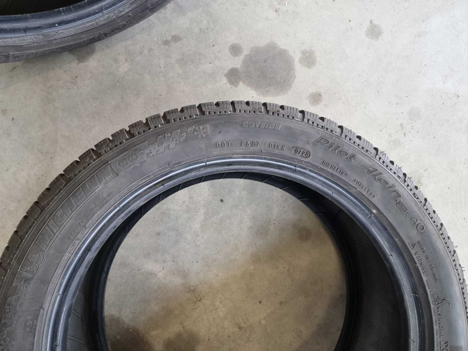 4 Anvelope IARNA 245.45.18 "Michelin" [dot 2020] ; stare foarte buna