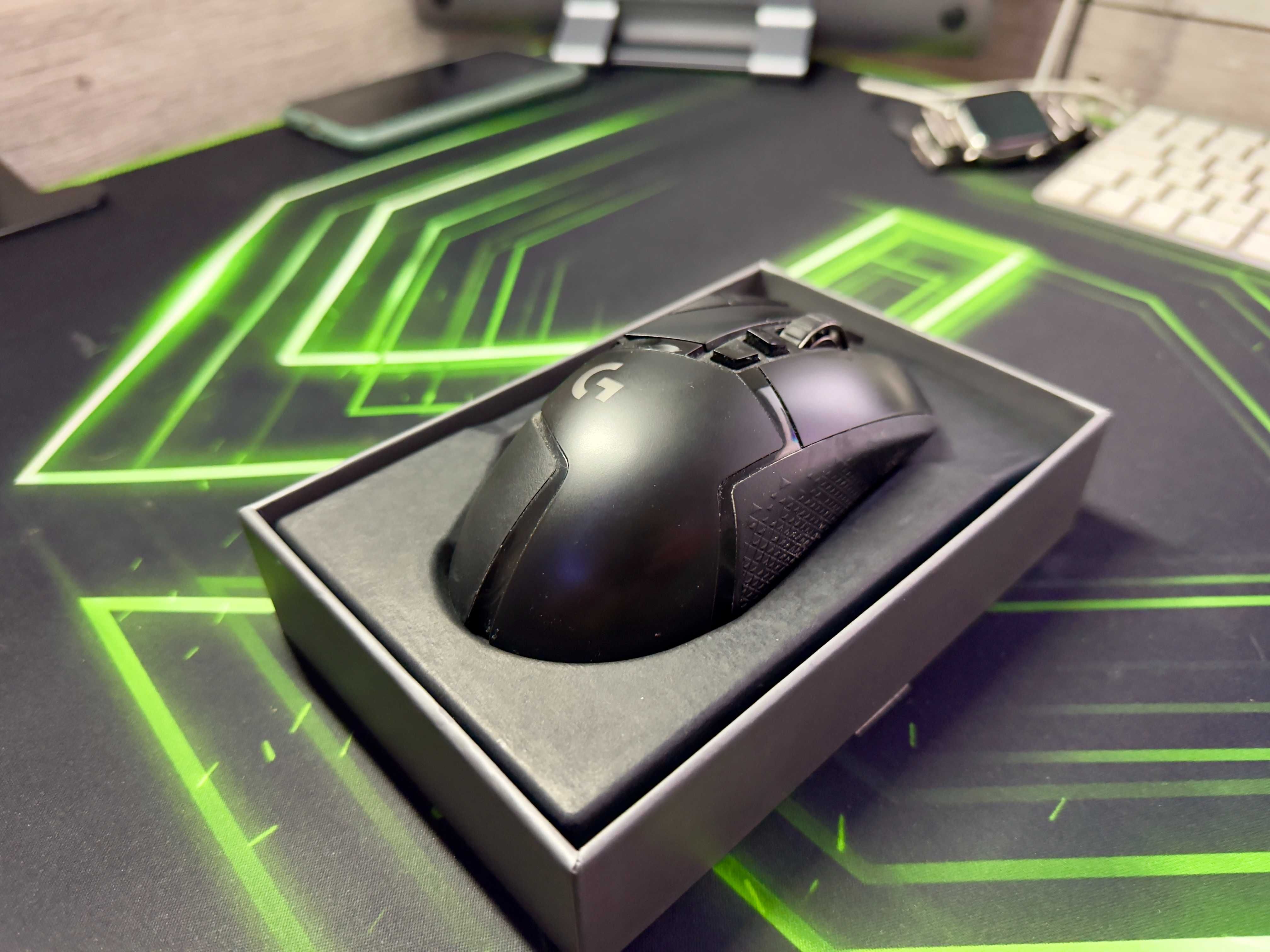Геймърска мишка Logitech G502 LIGHTSPEED, Черен