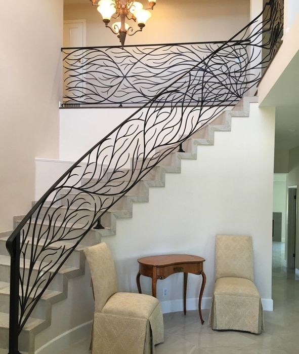 Fier forjat, balcoane balustrade, lucrate manual la forje si nicovala