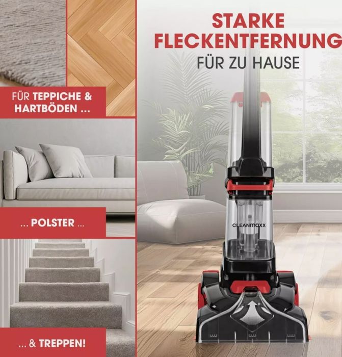 Професионална перяща прохусмукачка Cleanmaxx чисто нова