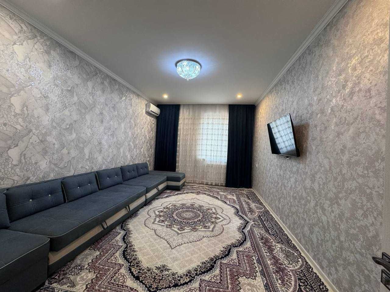 2 хоналик квартира 5 этаж янги лифтлик дом, крытый чорраха