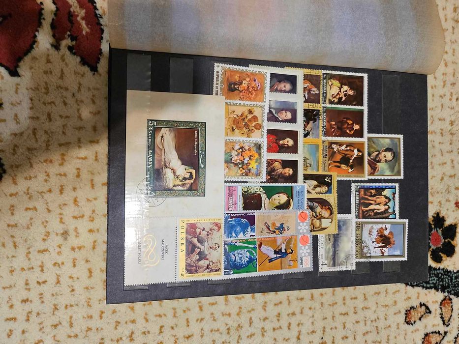 Colectie timbre vechi