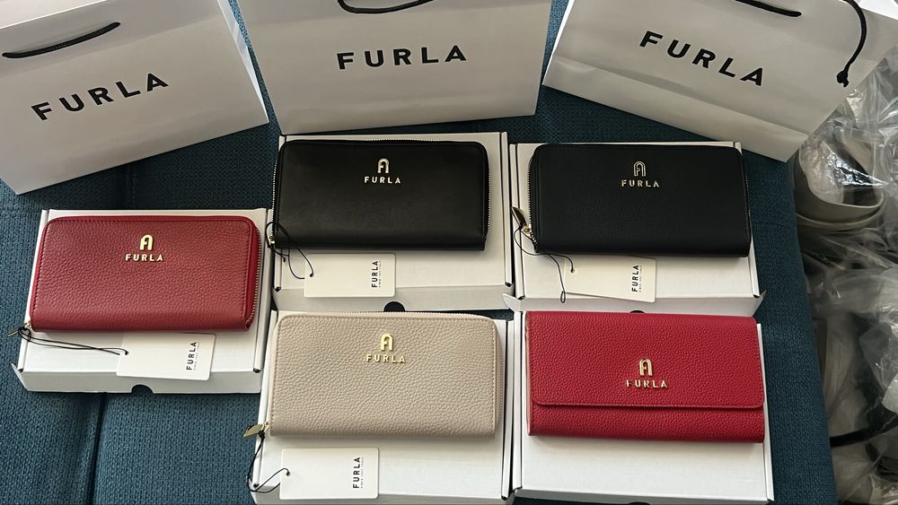 ЧИСТО НОВ МОДЕЛ Furla Camelia в няколко цвята и в 2 размера.100% ориг.