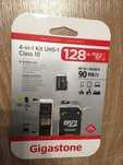 Card Memorie MicroSD microsdxc 128GB + adaptor USB 90mb/s Class 10 NO