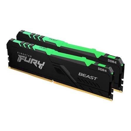 32GB DDR4 Kingston Fury RGB 3200mt/s cl16 cu garantie pe viață