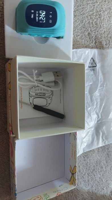 Ceas smartwatch GPS cu cartela GSM pt siguranta copiilor, funcție apel