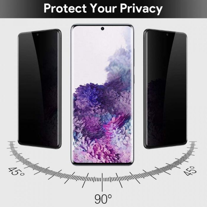 Folie sticla Samsung Galaxy S20 Ultra Privacy Glass folie securizata