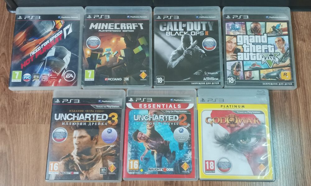 Диски для Play Station 3