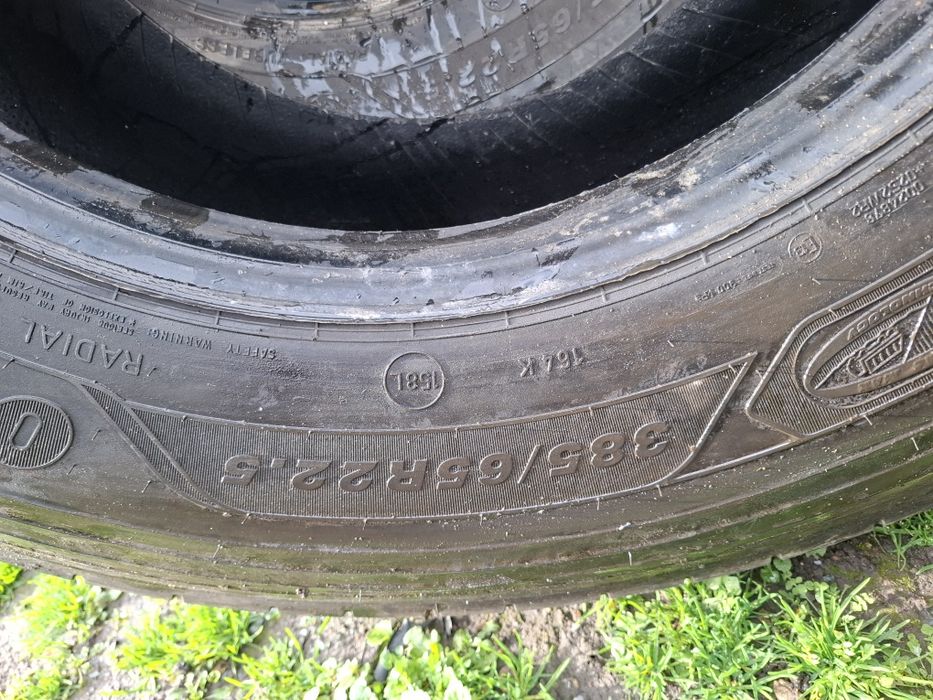 Vand 1 sau 2 sau 4 anvelope 385 65 22.5 goodyear bune fara defecte