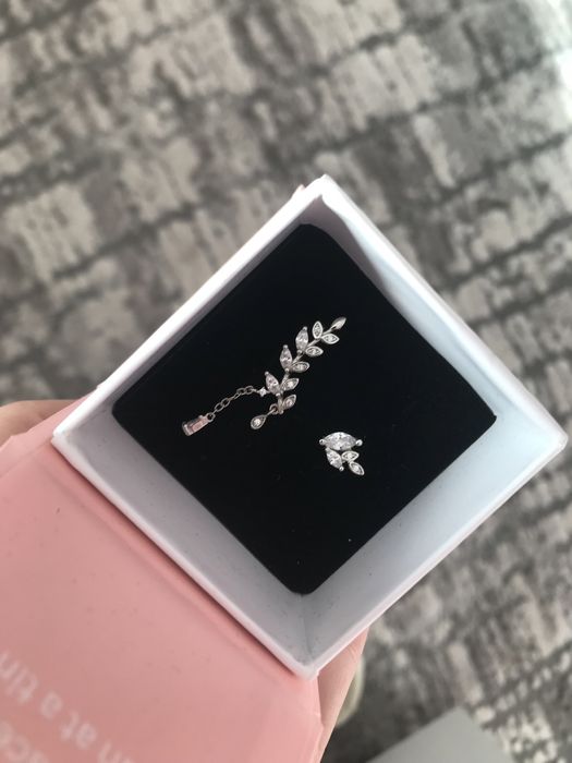 Дамски сребърни обеци