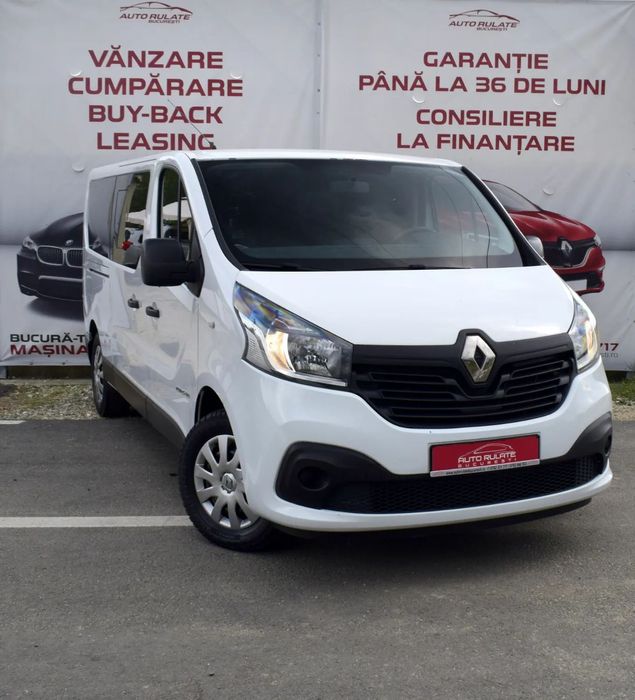 Renault Trafic 8+1*Aer Conditionat*1598 cm³*Diesel*Pilot*Garantie*Rate*Service