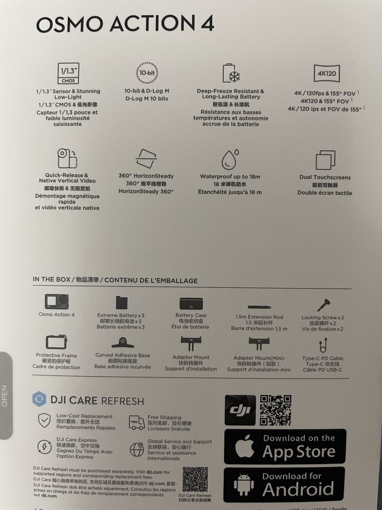 Dji Osmo Action 4 Adventure Combo