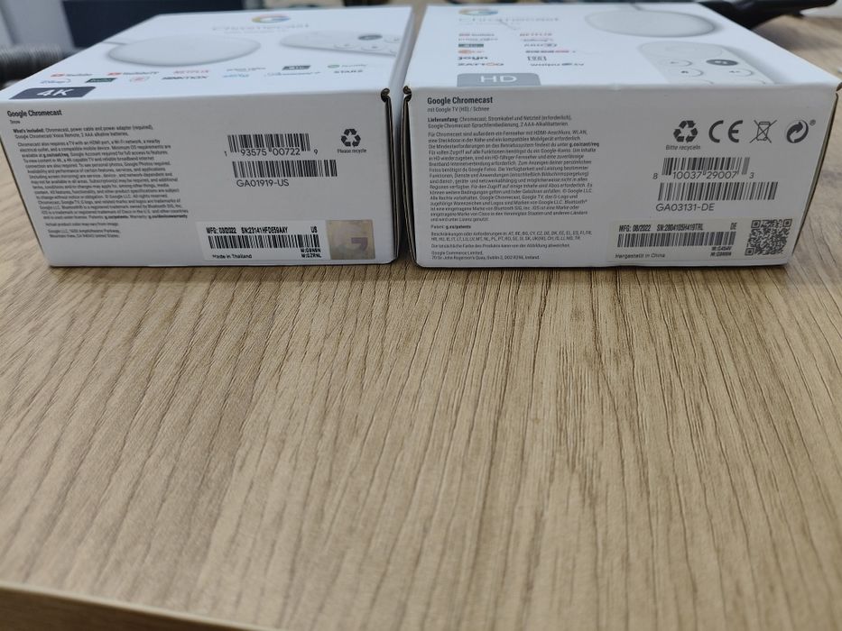 Google Chromecast 4K/HD Mi Box S