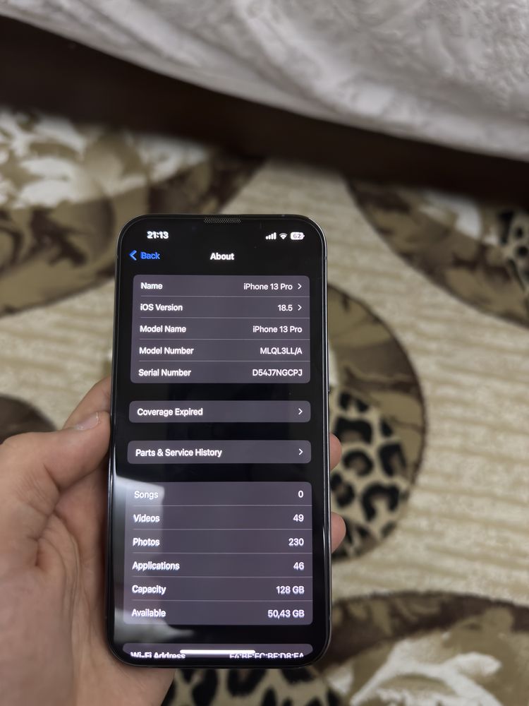 Iphone 13 pro 128gb srocno