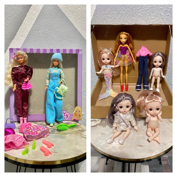 Кукли Barbie и лот Winx + Bjd