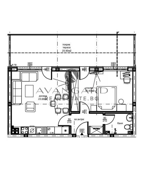 Продава се Двустаен апартамент в Пловдив, Кючук Париж - 95 кв.м за 1182 €/кв.м - Снимка #4