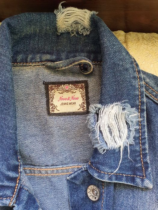 Дълго дънково яке, М