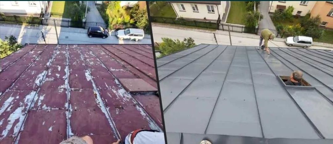 Vopsim orice tip de tablă pe acoperisuri la case/vile/biserici, struct