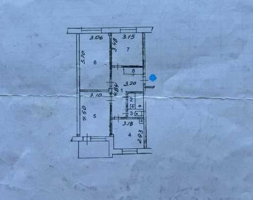 Продам 3-х комнатную квартиру на КШТ, ул. Жастар 17