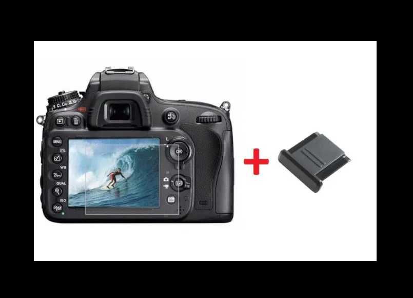 Protectie Ecran Lcd Nikon D5 D500 D7200 D7100 Folie Sticla Hotshoe