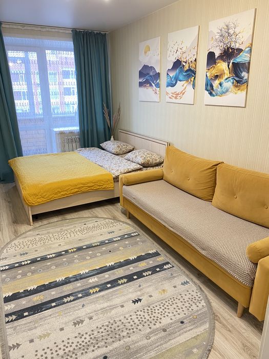 Жана кала, 1 ком квартира посуточно