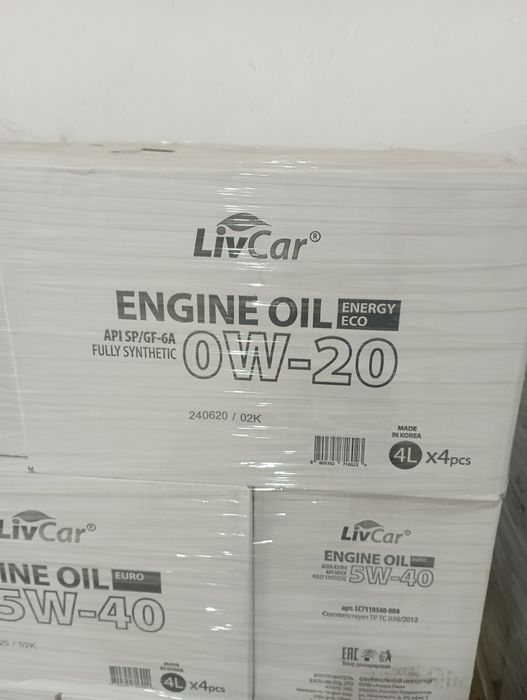 Синтетическое масло для легковых автомобилей