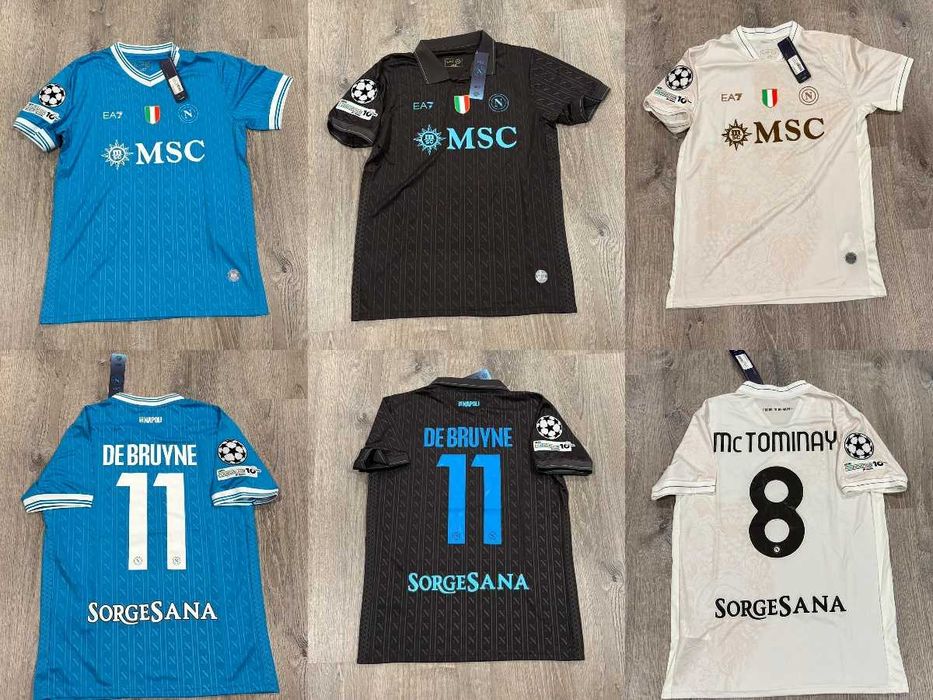 Tricou fotbal Napoli 25/26 - personalizat