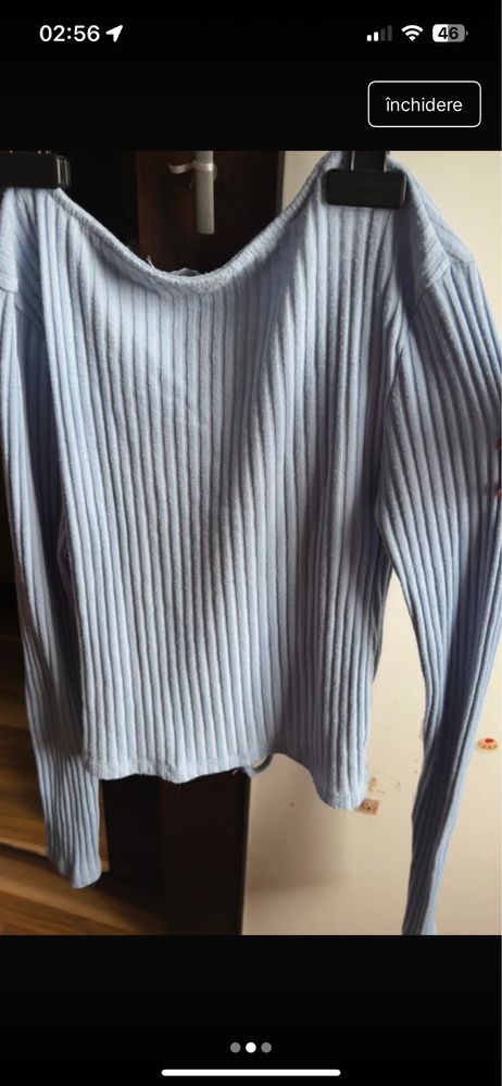 bluza albastra dama