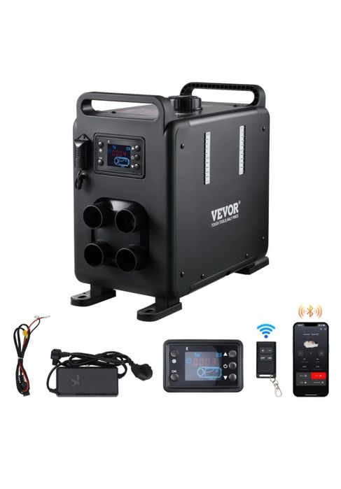 Webasto/Sirocou/Încălzitor diesel VEVOR 8KW, 12V/24V, Bluetooth, telec