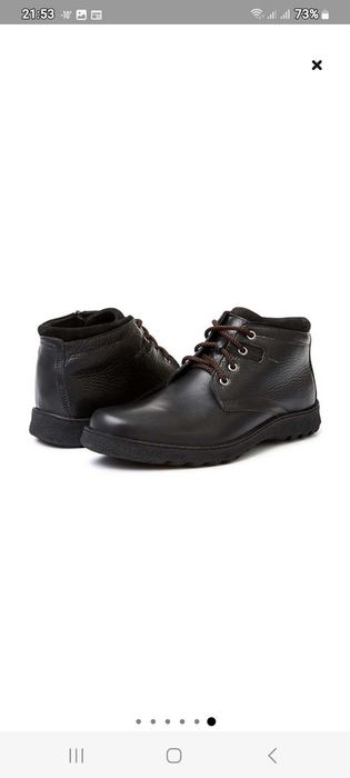 НОВЫЕ натурал мех и кожа мужские сапоги ботинки полуботинки полусапоги