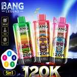 Pachet 3 Bucati Vape 120.000 Puffs 5 Arome Display Reincarcabil