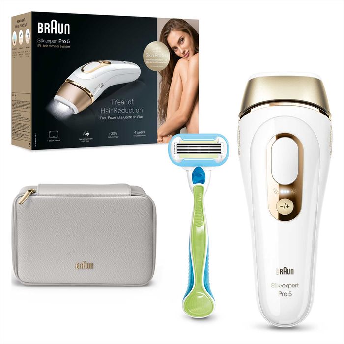 Epilator IPL Braun Silk-expert PRO 5 PL5052 pro 2.0, 400.000 impulsuri