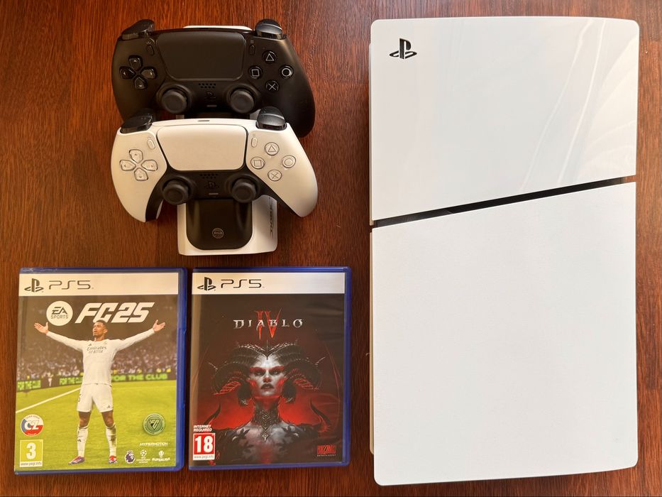 Consola PlayStation 5 (PS5) Slim disk, 1TB garantie eMag