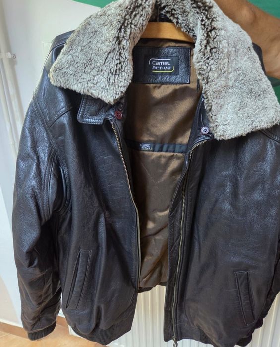 Geaca piele naturala 52.