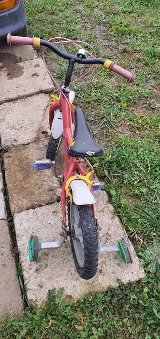 Bicicleta copii rosie