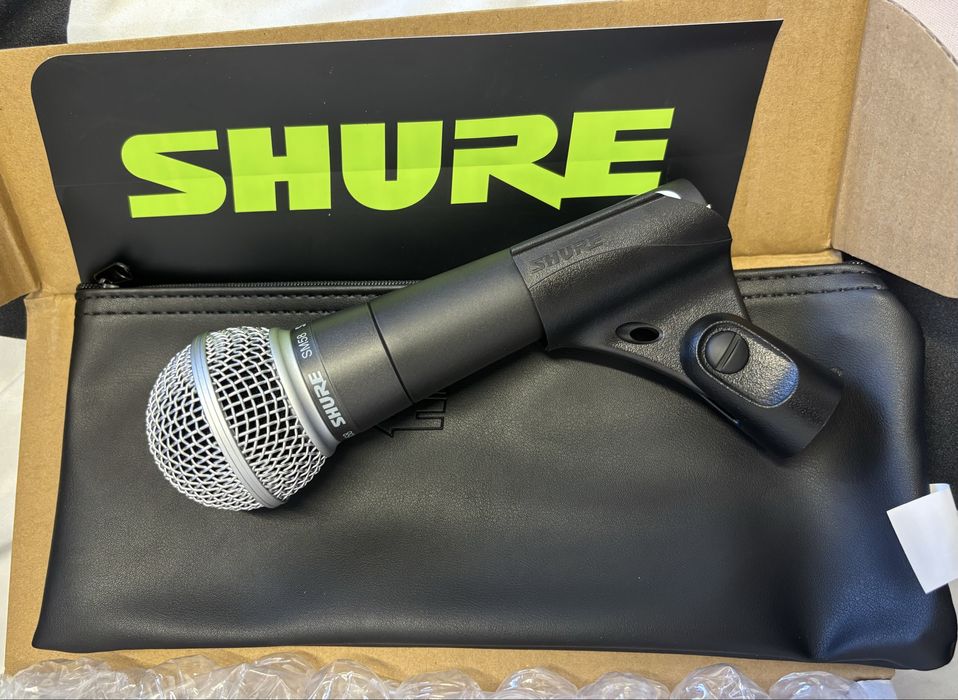 Microfon Shure SM58 cu fir