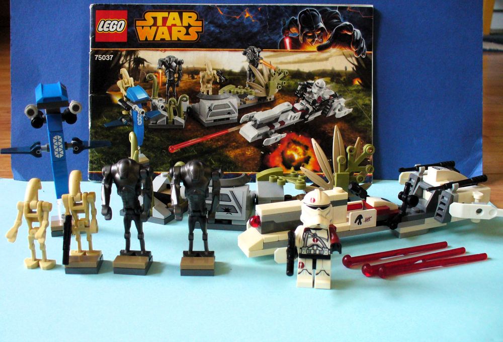 LEGO® Star Wars- Episode III Отмъщението на ситите75037,75035 и 75042