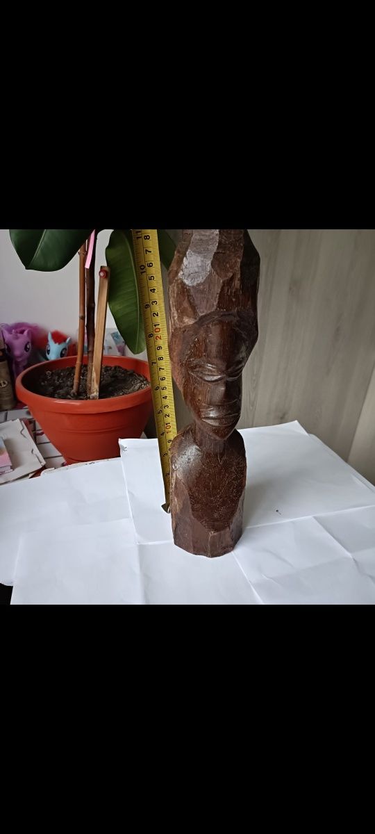 Statueta lemn , 30 cm !