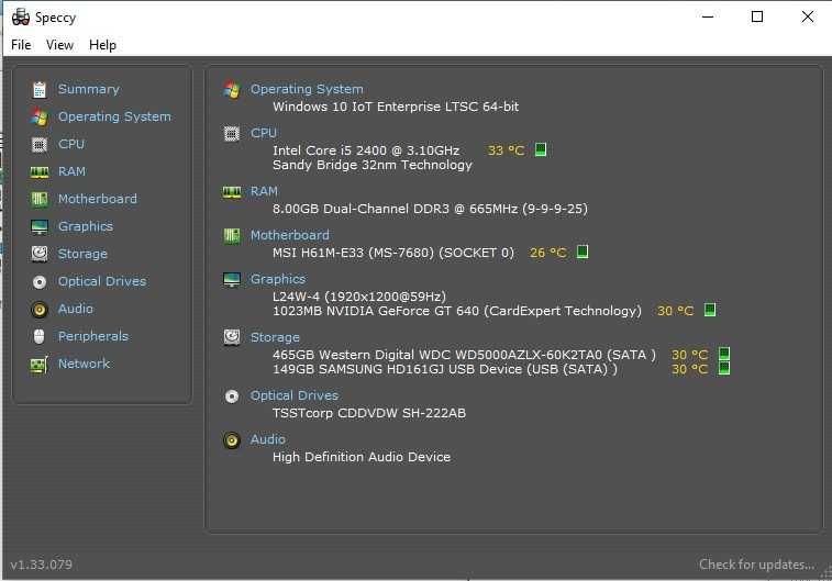 Calculator Unitate PC Gaming  I5 2400 Ram 8Gb Windows 11