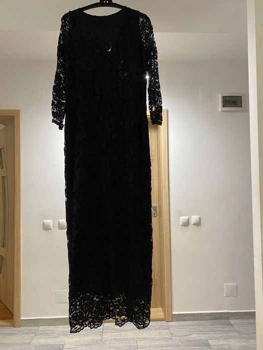 Rochie neagra din dantela