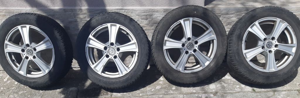 Зимни гуми с джанти 16" 5х112 vw audi seat skoda