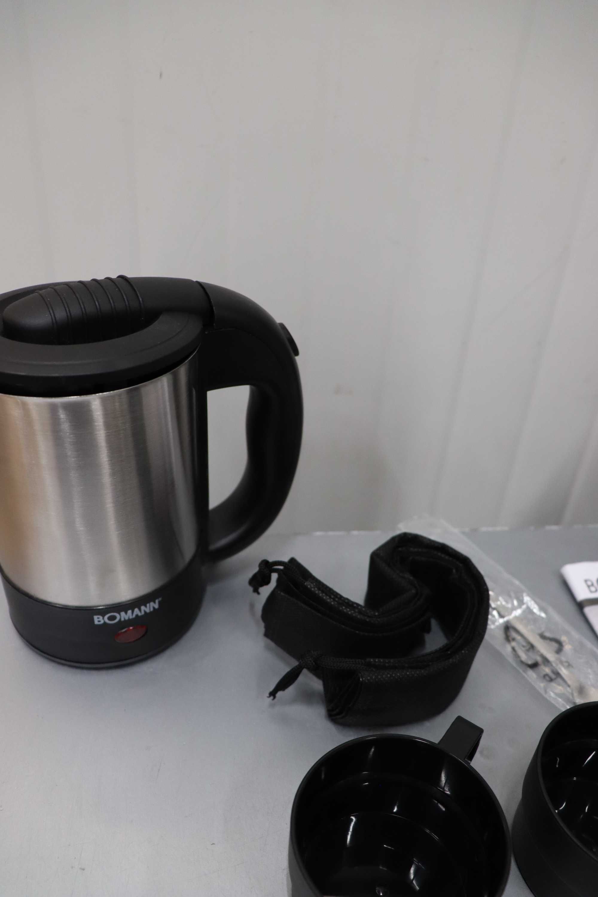 Bomann WKR 1162 CB – пътна електрическа кана за вода 0.5 L