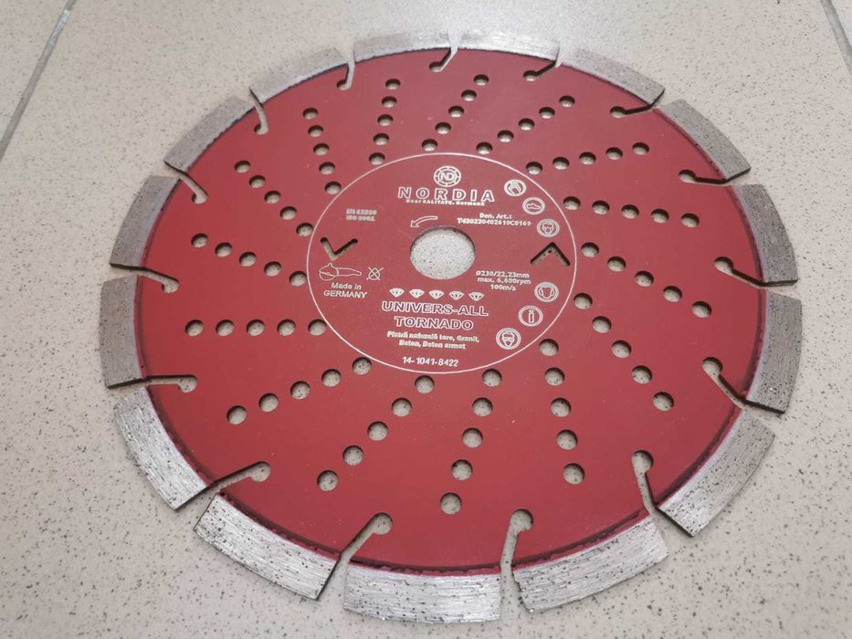Disc diamantat Univers-All Tornado, granit-beton armat-piatra naturala