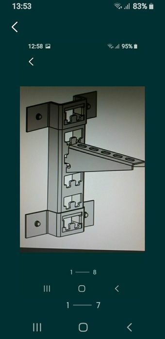 Пере кабельные полки.