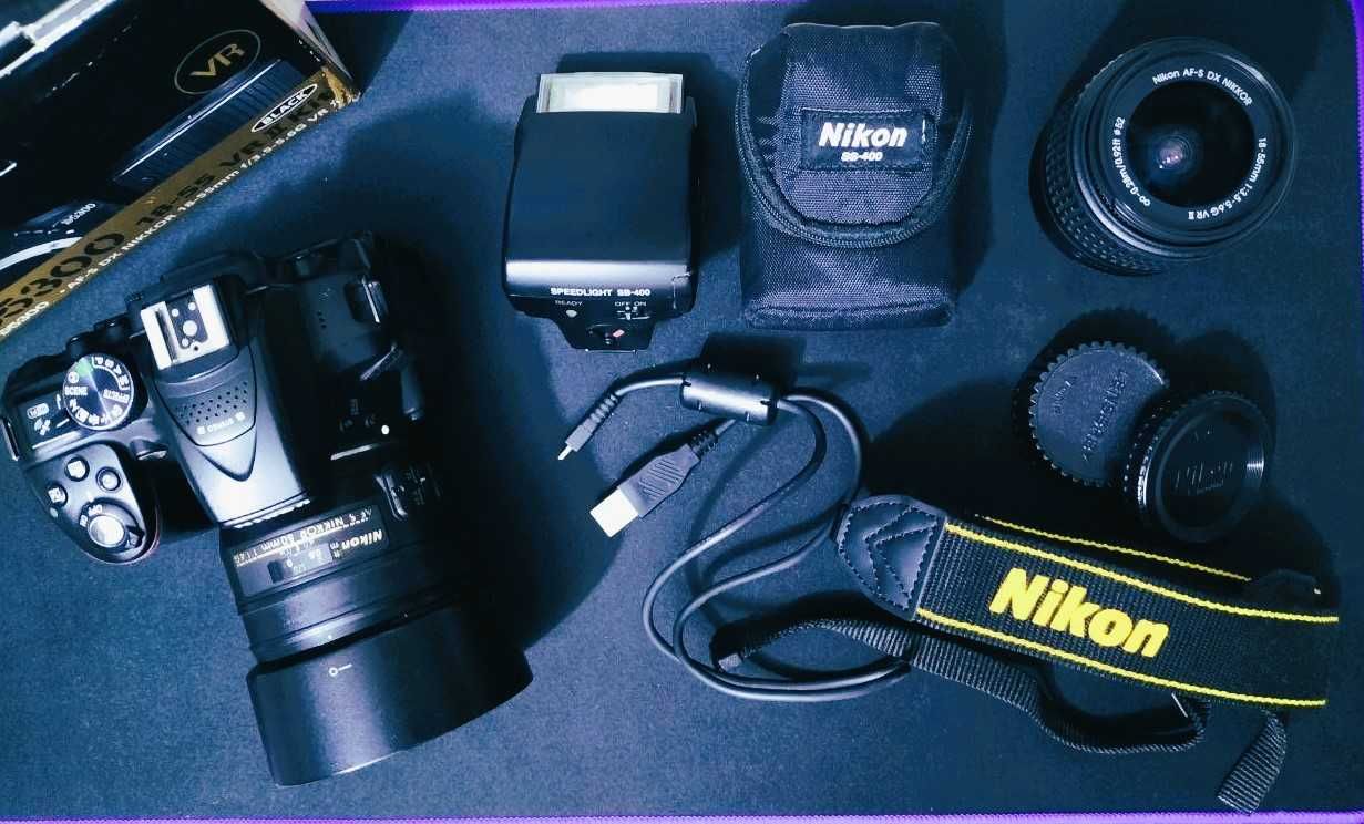 СРОЧНО/ДЕШЁВО: Nikon D5300 с Wi-Fi + Nikon AF-S Nikkor 50mm 1:1.4G SWM