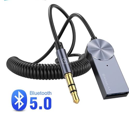 Adaptor Audio Wireless Bluetooth 5.0 la AUX, microfon incorporat