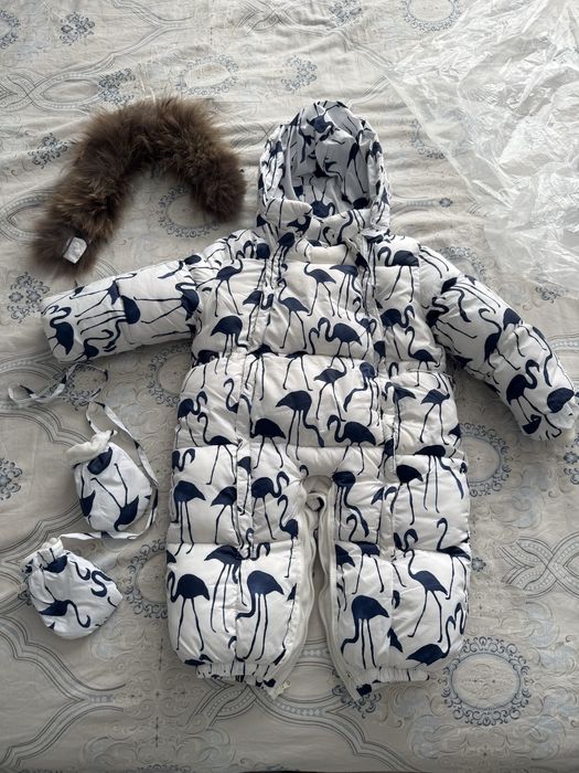 Зимний комбинезон на 1-2 года