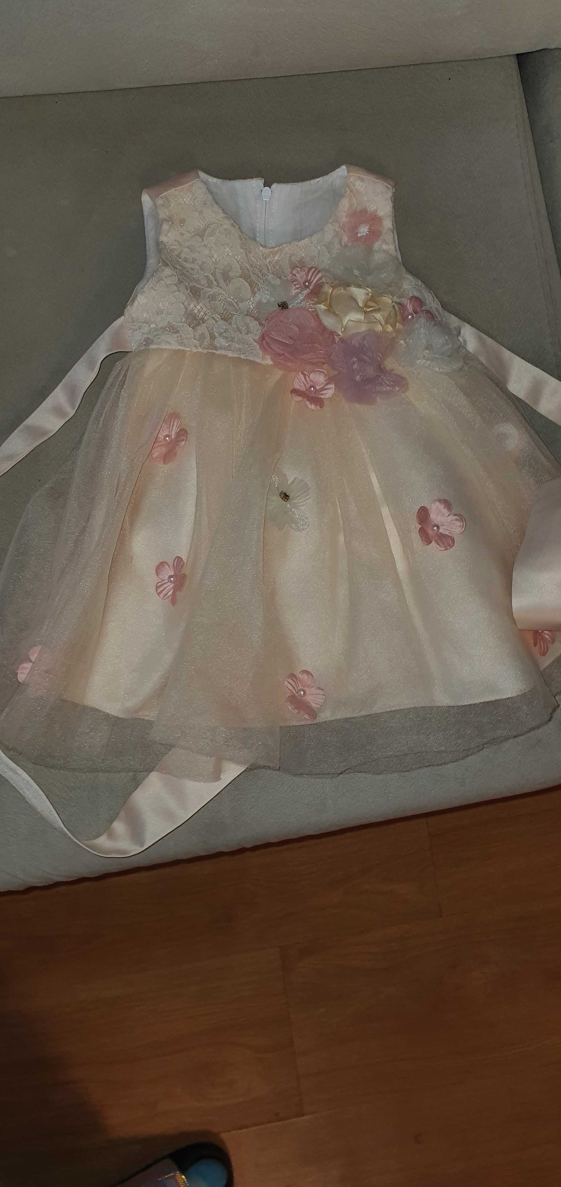 Бебешка официална рокля с болеро