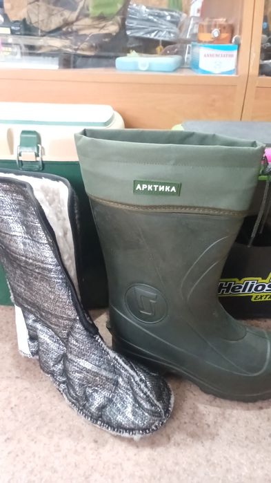 Зимние сапоги.  Тёплые